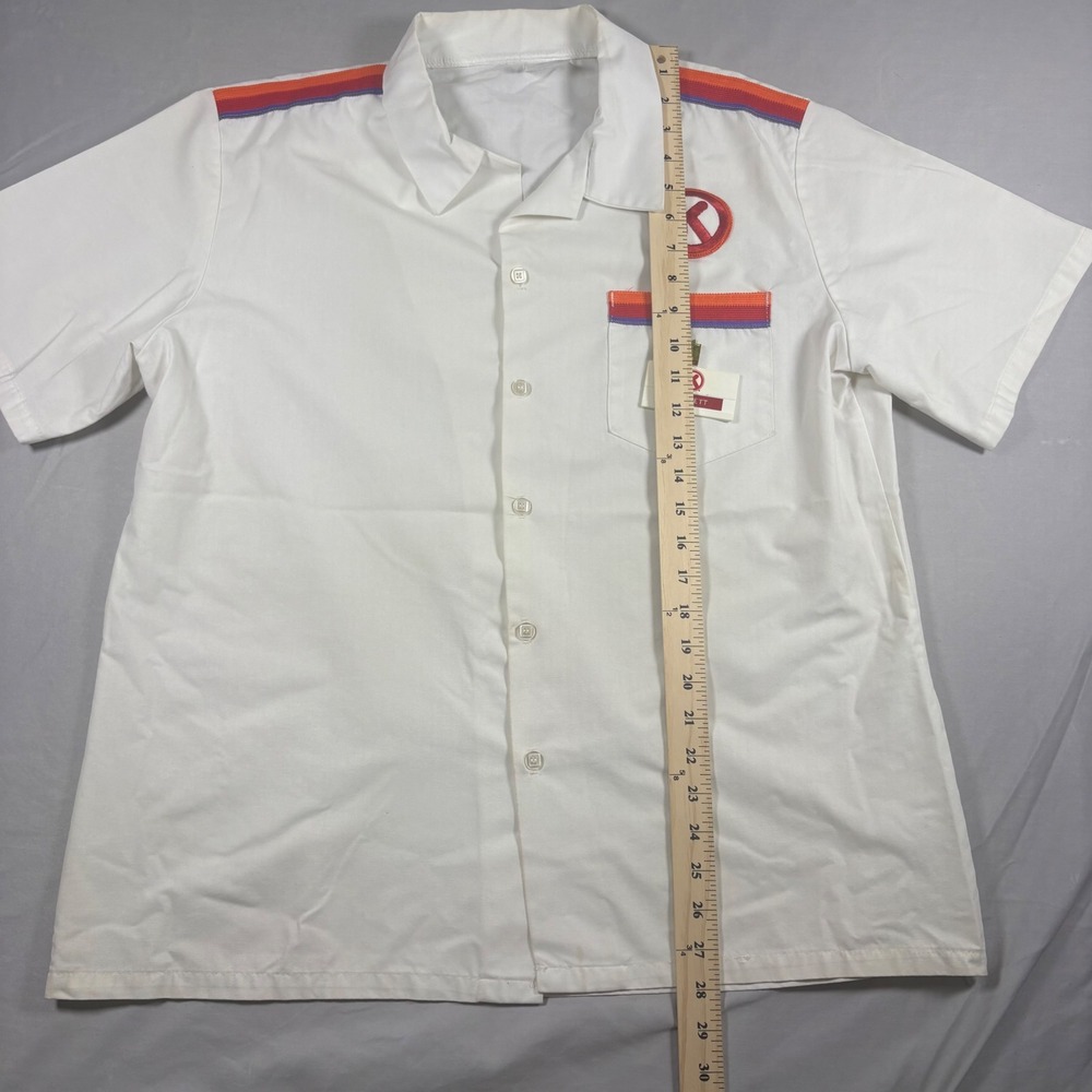 Vintage Circle K Uniform Shirt Gas Station Attendant Halloween Costume Large - Picture 5 of 9